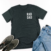 Rad Dad (Pocket Design) - Unisex Tee Little Mama Shirt Shop