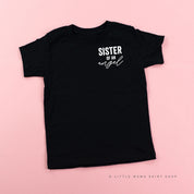 Sister of Angel(s) - Child Shirt Little Mama Shirt Shop