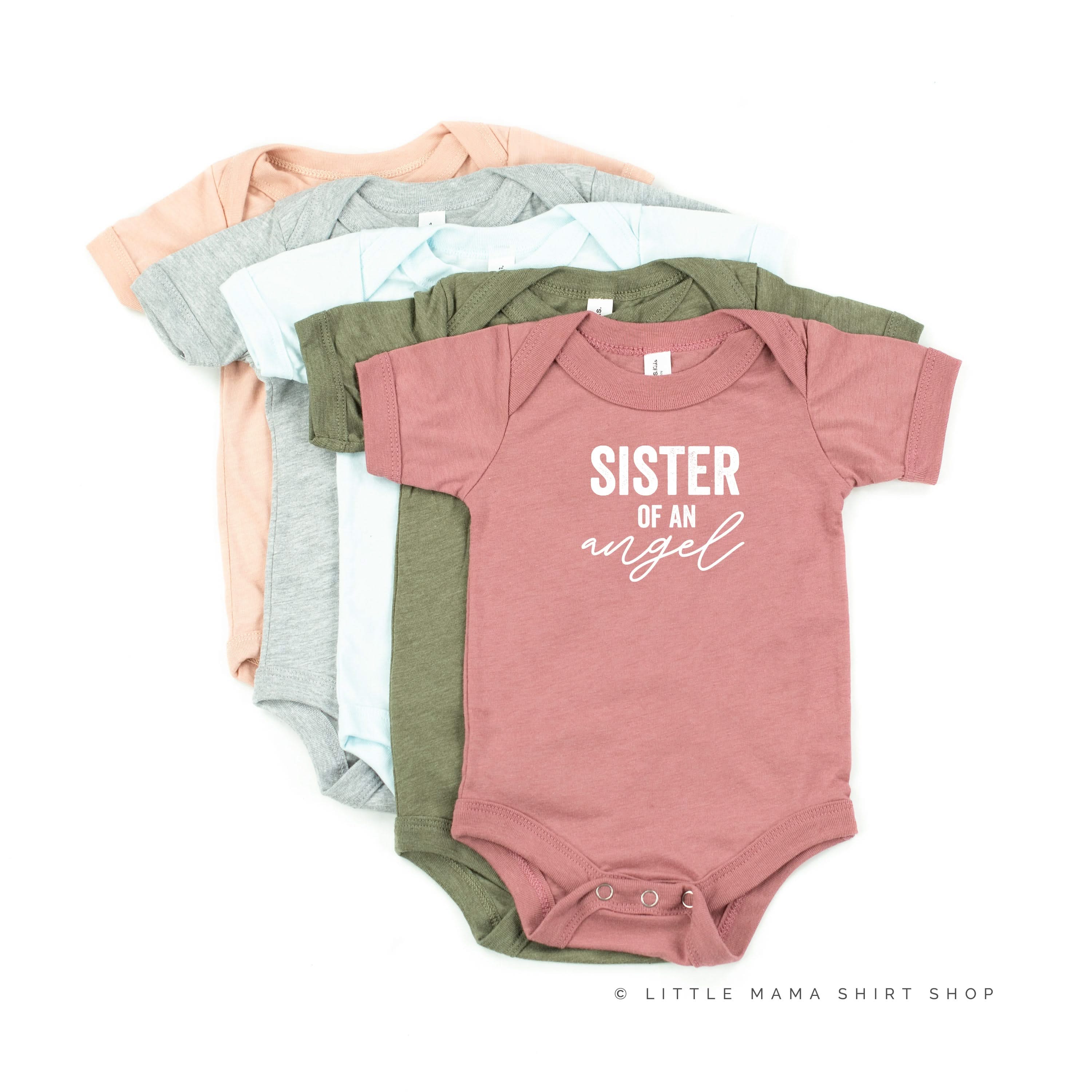 Sister of Angel(s) - Child Shirt Little Mama Shirt Shop