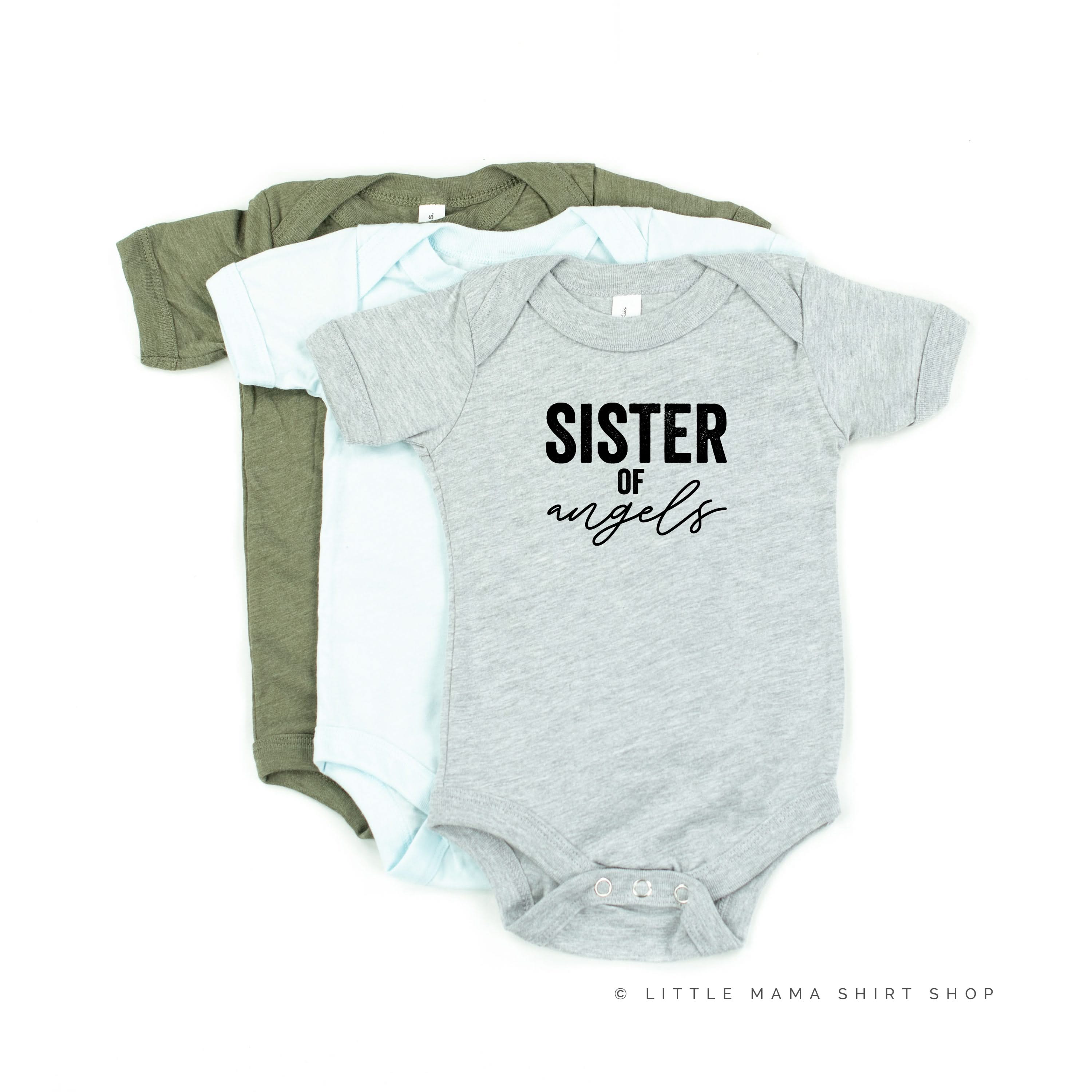 Sister of Angel(s) - Child Shirt Little Mama Shirt Shop