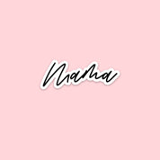LMSS® STICKER - Mama - Cursive Little Mama Shirt Shop LLC