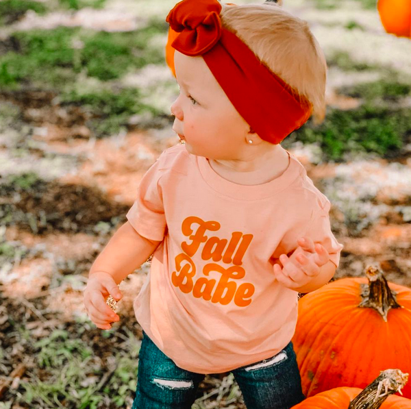 Fall Babe - Short Sleeve Child Shirt