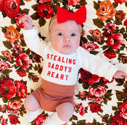 Stealing Daddy's Heart - Child LONG SLEEVE Tee Little Mama Shirt Shop