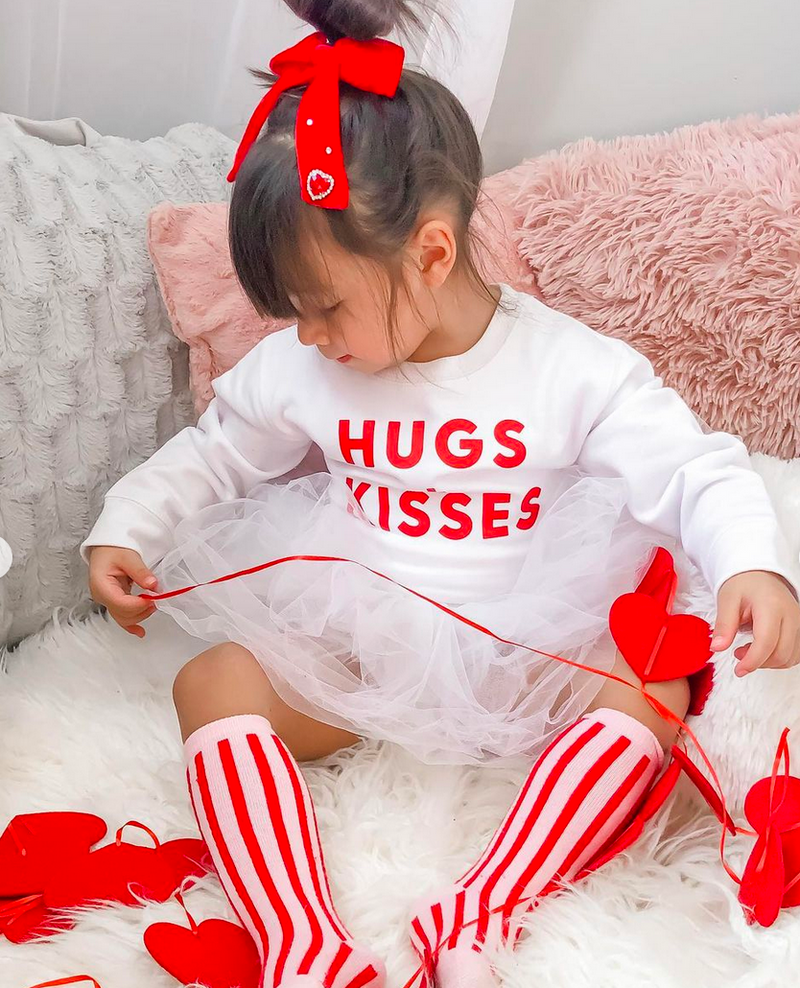 Hugs + Kisses - Child Sweater