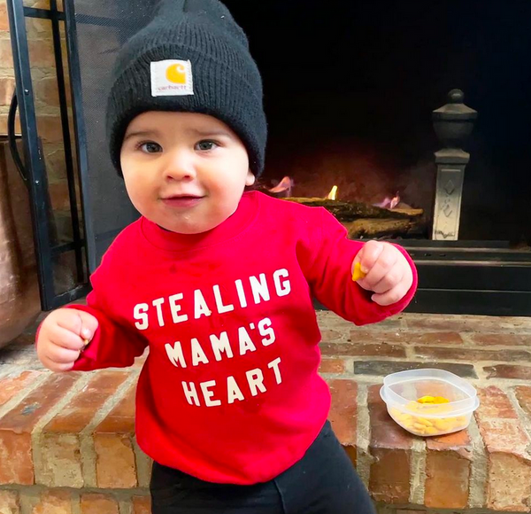 Stealing Mama's Heart - Child Sweater