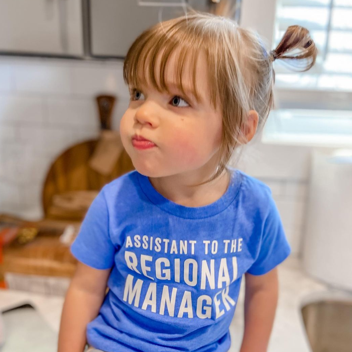 Assistant to the Regional Manager - Child Shirt Little Mama Shirt Shop