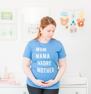 Mom Mama Madre Mother - Basics Collection - Unisex Tee Little Mama Shirt Shop