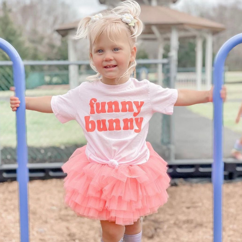 FUNNY BUNNY - Short Sleeve Child Shirt