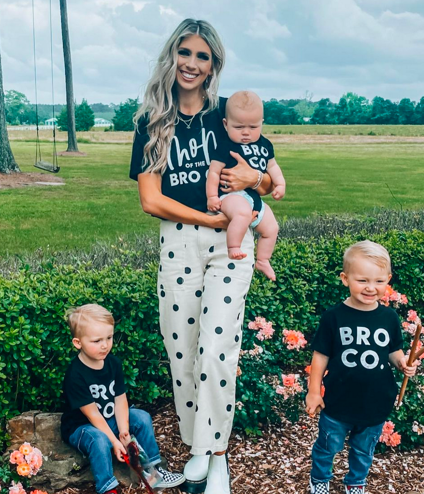 Mom of the Bro Co + Bro Co | Set of 2 Shirts Little Mama Shirt Shop