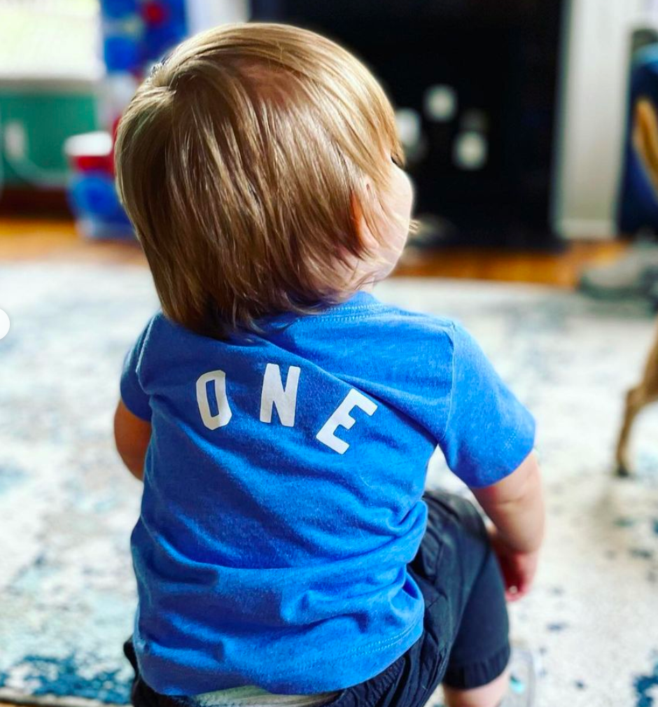 BIRTHDAY BOY - BLOCK FONT - Child Shirt Little Mama Shirt Shop