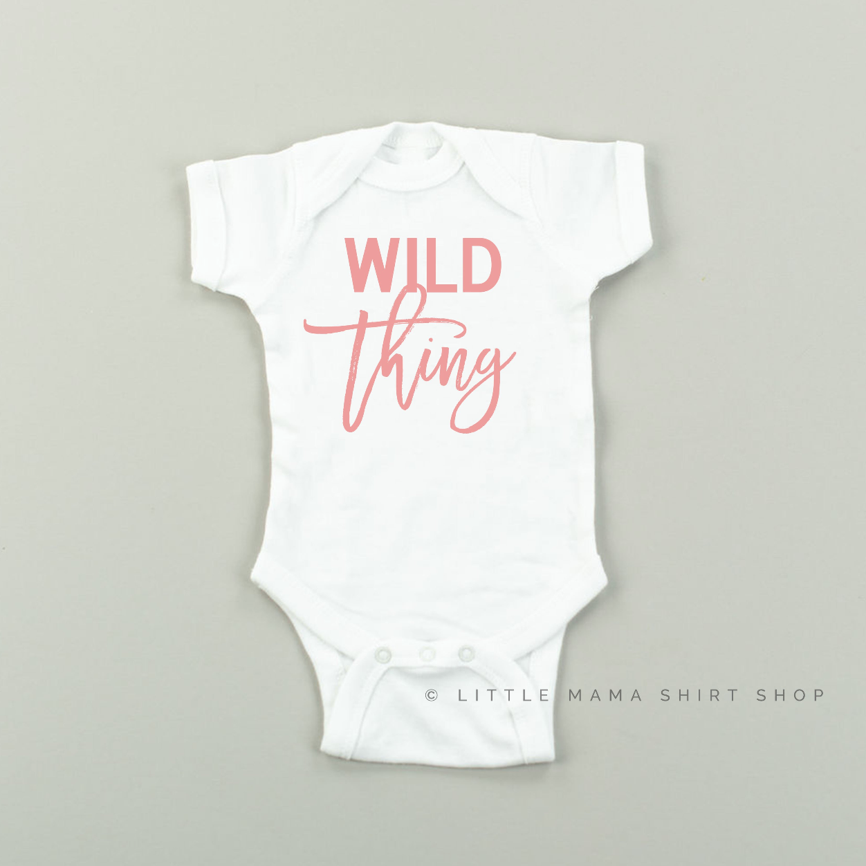 Wild Thing - Short Sleeve Child Shirt Little Mama Shirt Shop