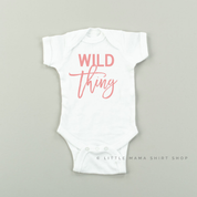 Wild Thing - Short Sleeve Child Shirt Little Mama Shirt Shop