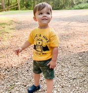 TAKE A HIKE WITH ME - Short Sleeve Child Shirt Little Mama Shirt Shop