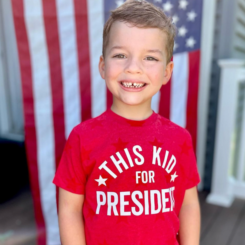 This Kid For President - Child Shirt