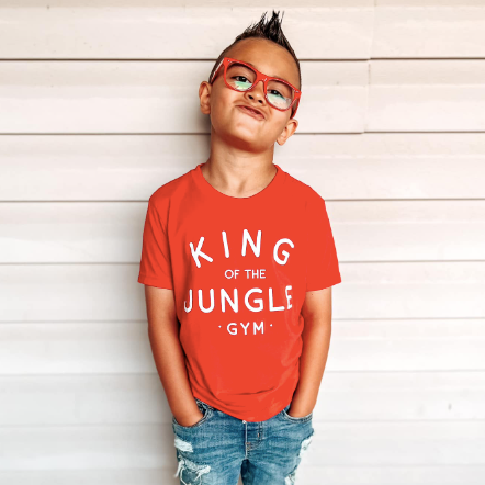 King of the Jungle Gym - Short Sleeve Child Shirt