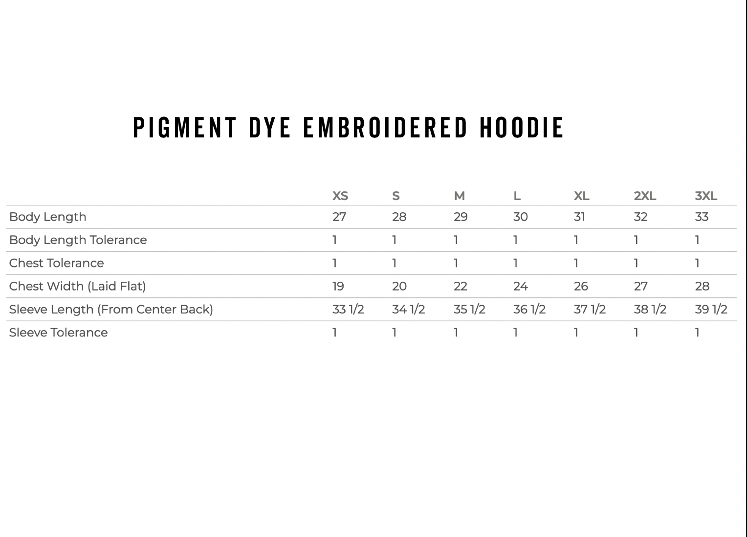 Embroidered PIGMENT HOODIE - Simple Smiley (pocket)