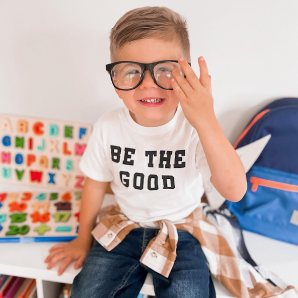 Be The Good - Varsity - Short Sleeve Child Shirt