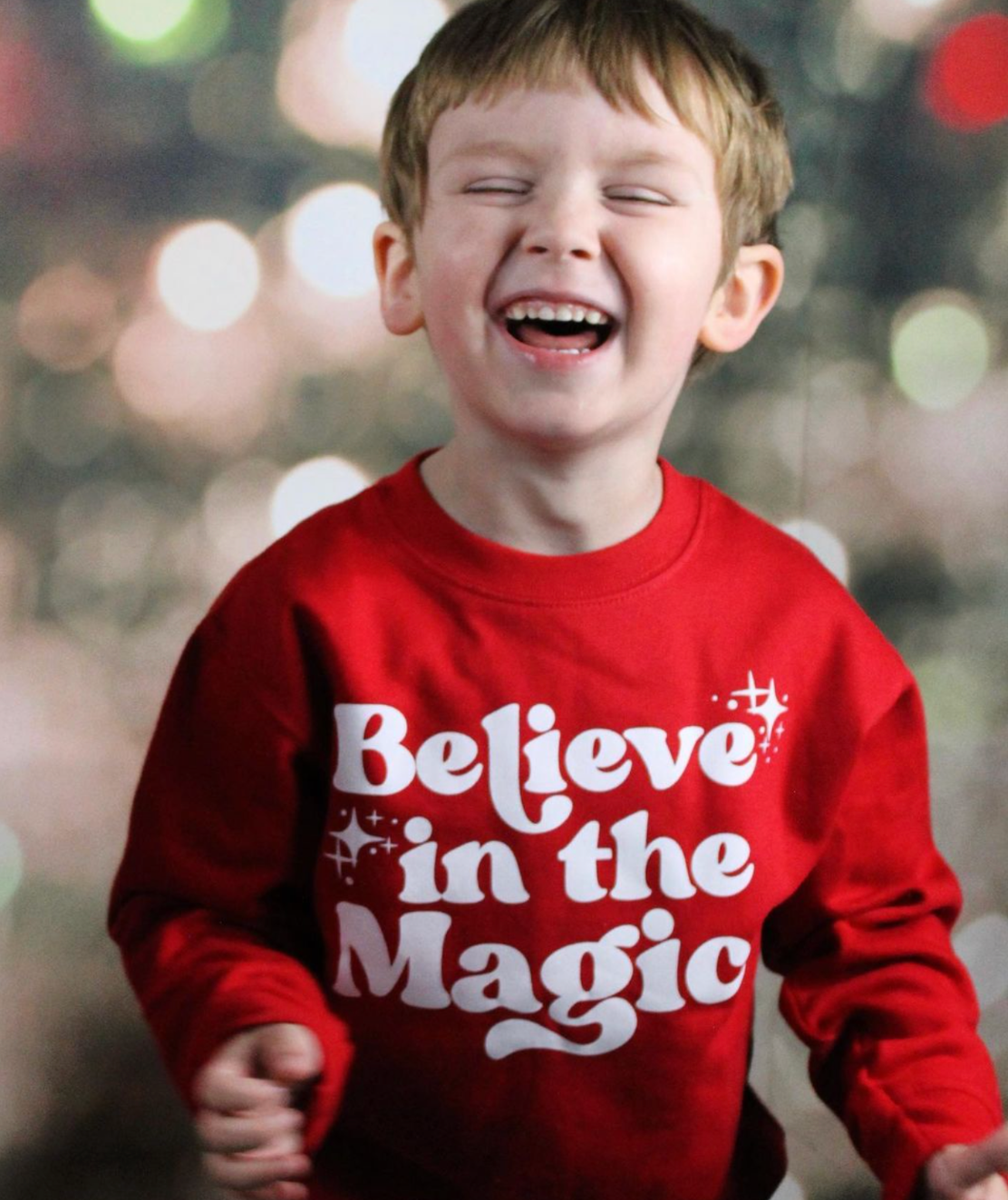 Believe In The Magic - Child Sweater Little Mama Shirt Shop