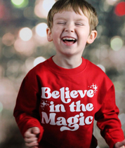 Believe In The Magic - Child Sweater Little Mama Shirt Shop