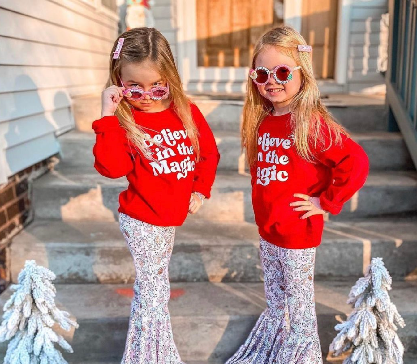 Believe In The Magic - Child Sweater Little Mama Shirt Shop