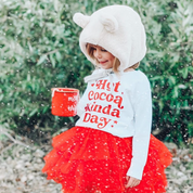Hot Cocoa Kinda Day - Child Sweater Little Mama Shirt Shop