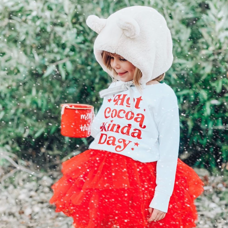 Hot Cocoa Kinda Day - Child Sweater