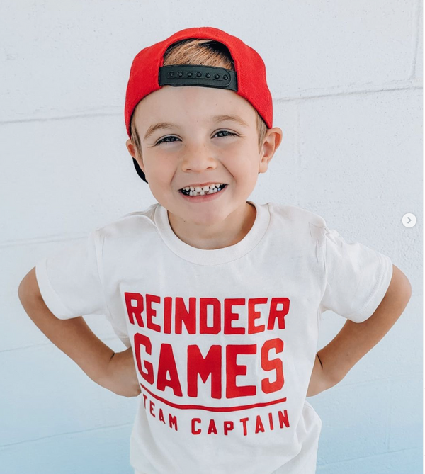 Reindeer Games Team Captain - Child Tee