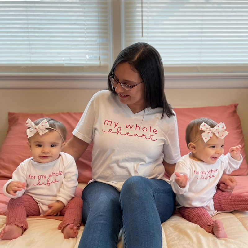 My Whole Heart / For My Whole Life - Set of 2 Tees