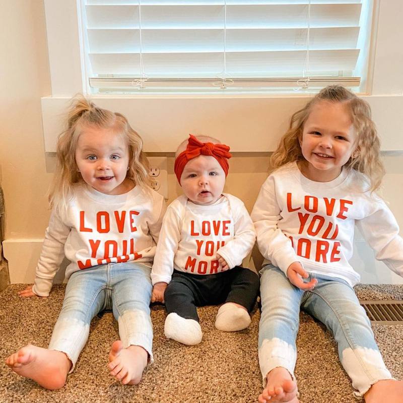 Love You More - Child Sweater