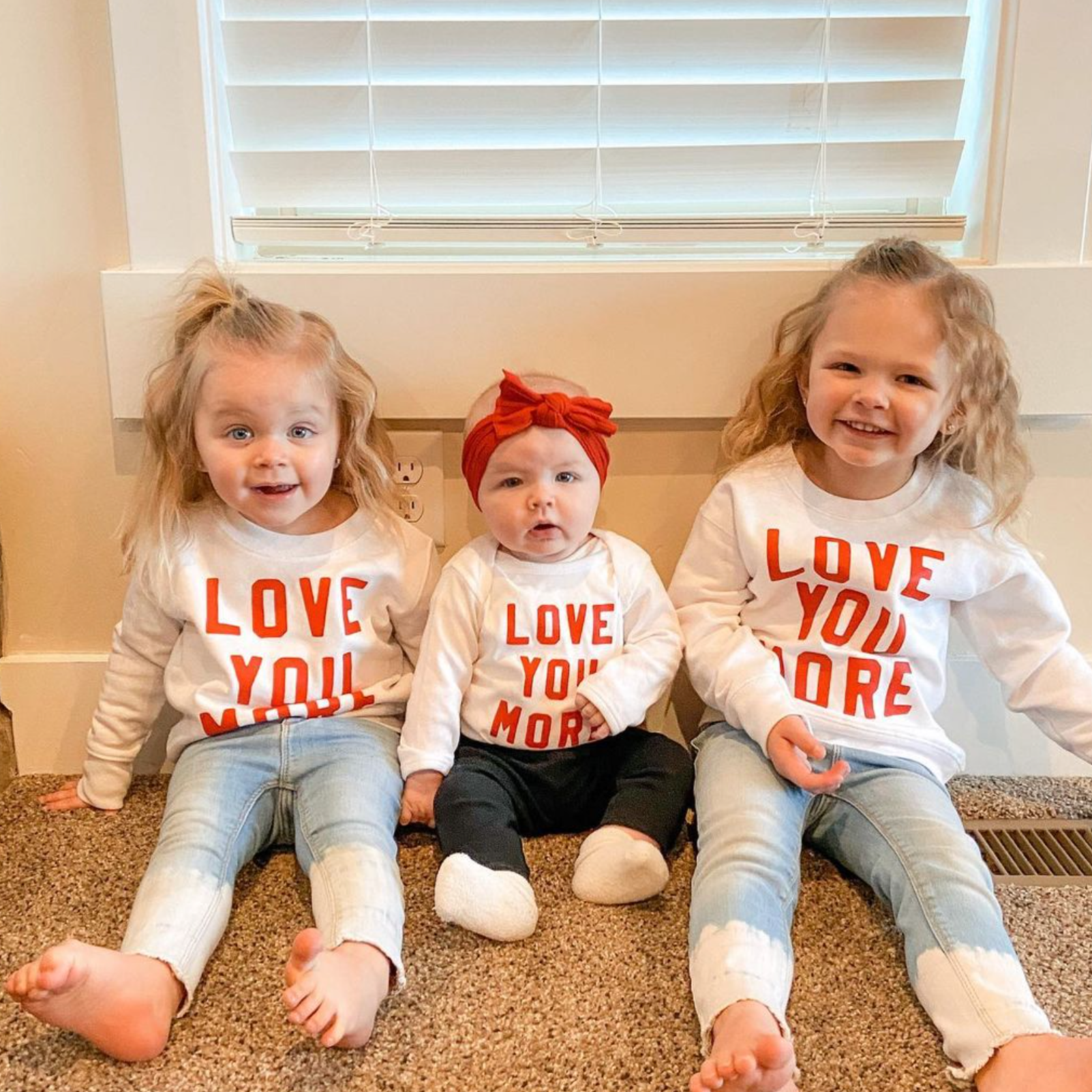 Love You More - Child LONG SLEEVE Tee Little Mama Shirt Shop