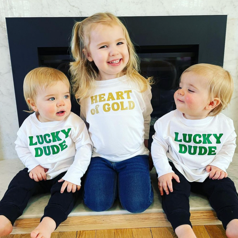 HEART OF GOLD - Long Sleeve Child Shirt