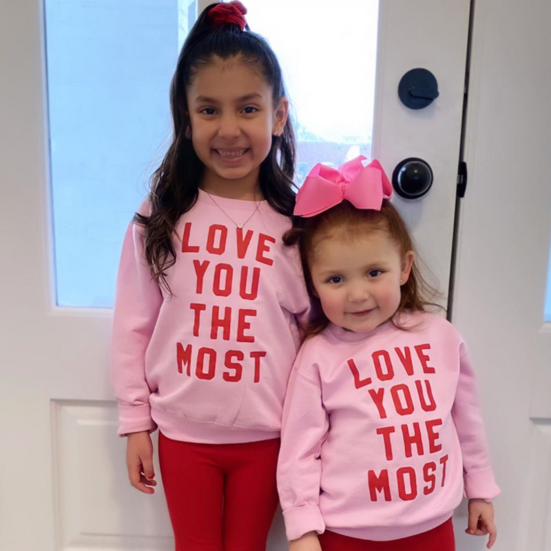 Love You The Most - Child Sweater