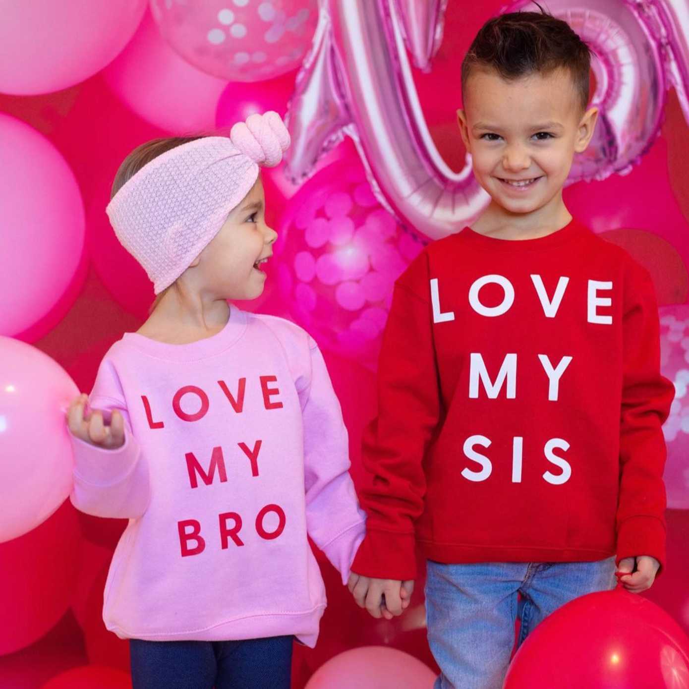 Love My Bro - Child Sweater Little Mama Shirt Shop