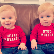 Stud Muffin - Child LONG SLEEVE Tee Little Mama Shirt Shop