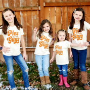 Pies Before Guys - Short Sleeve Child Shirt Little Mama Shirt Shop