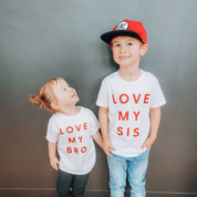 Love My Sis - Child Tee Little Mama Shirt Shop