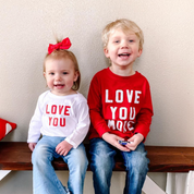 Love You More - Child LONG SLEEVE Tee Little Mama Shirt Shop