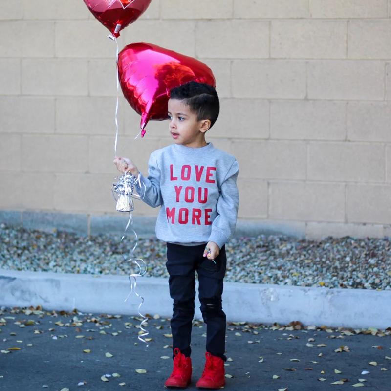 Love You More - Child Sweater