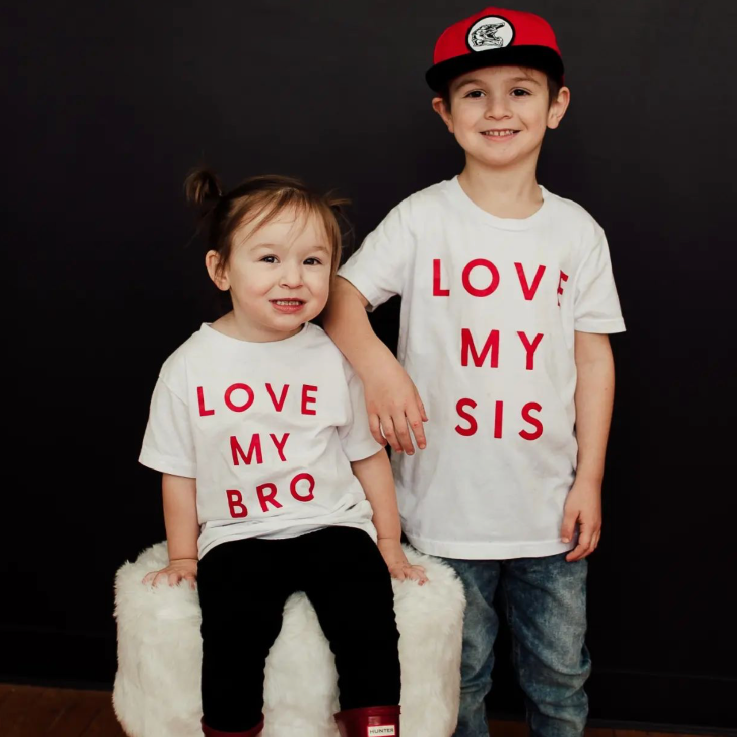 Love My Bro - Child Tee Little Mama Shirt Shop