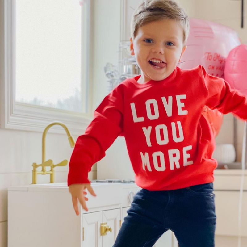 Love You More - Child Sweater