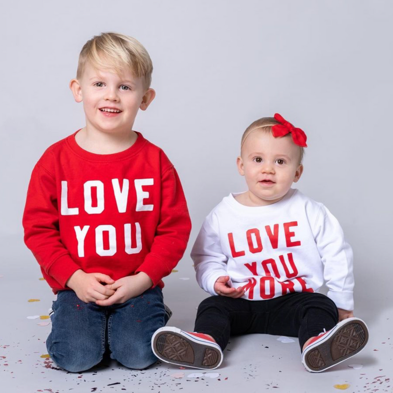 Love You - Child Sweater