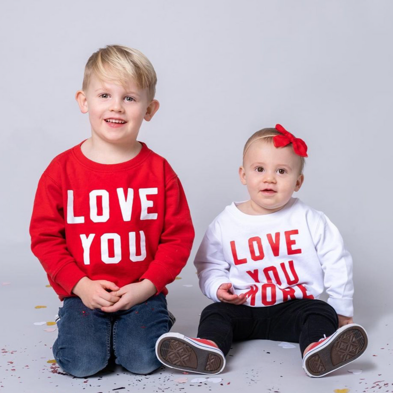 Love You More - Child Sweater