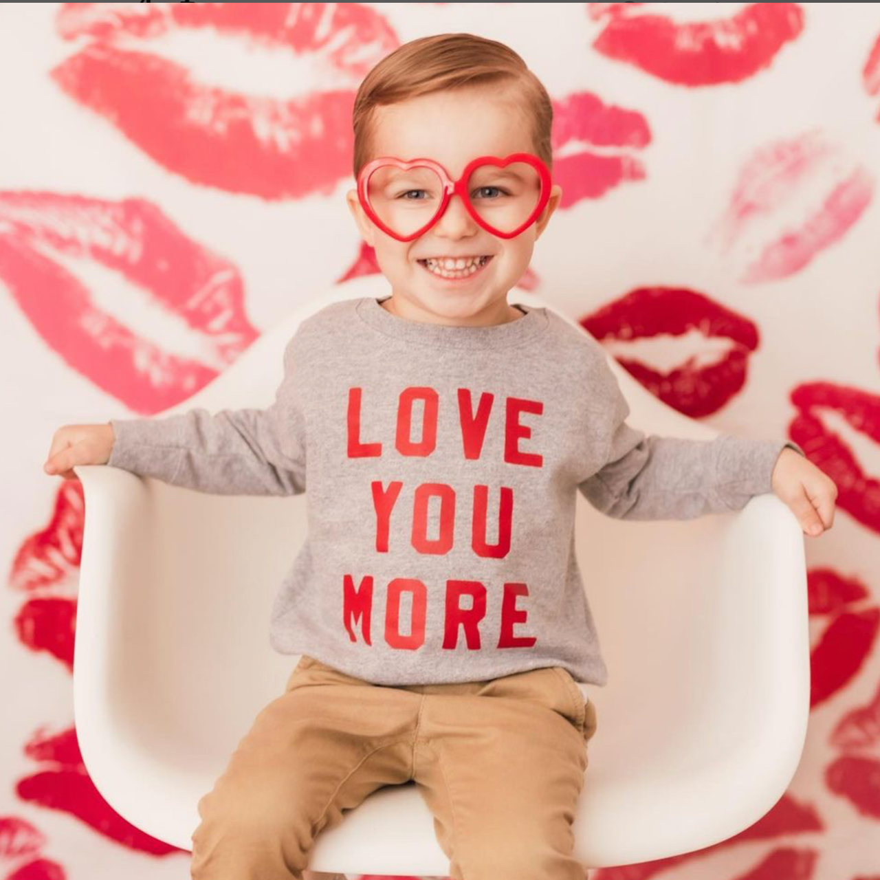 Love You More - Child Sweater Little Mama Shirt Shop