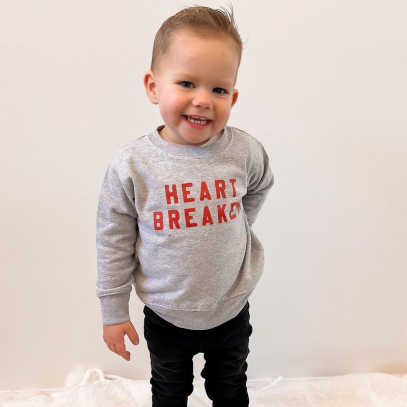 Heartbreaker (Block Font) - Child Sweater