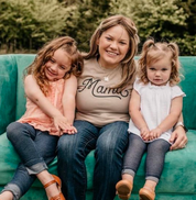 Mama - Script - Unisex Tee Little Mama Shirt Shop