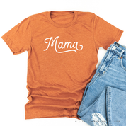 Mama - Script - Unisex Tee Little Mama Shirt Shop