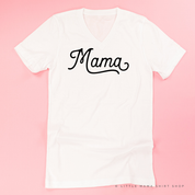 Mama - Script - Unisex Tee Little Mama Shirt Shop