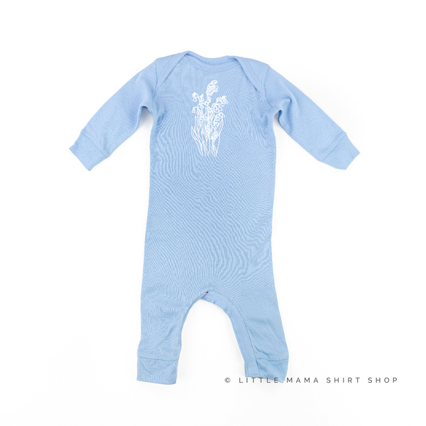 LILY OF THE VALLEY - One Piece Baby Sleeper