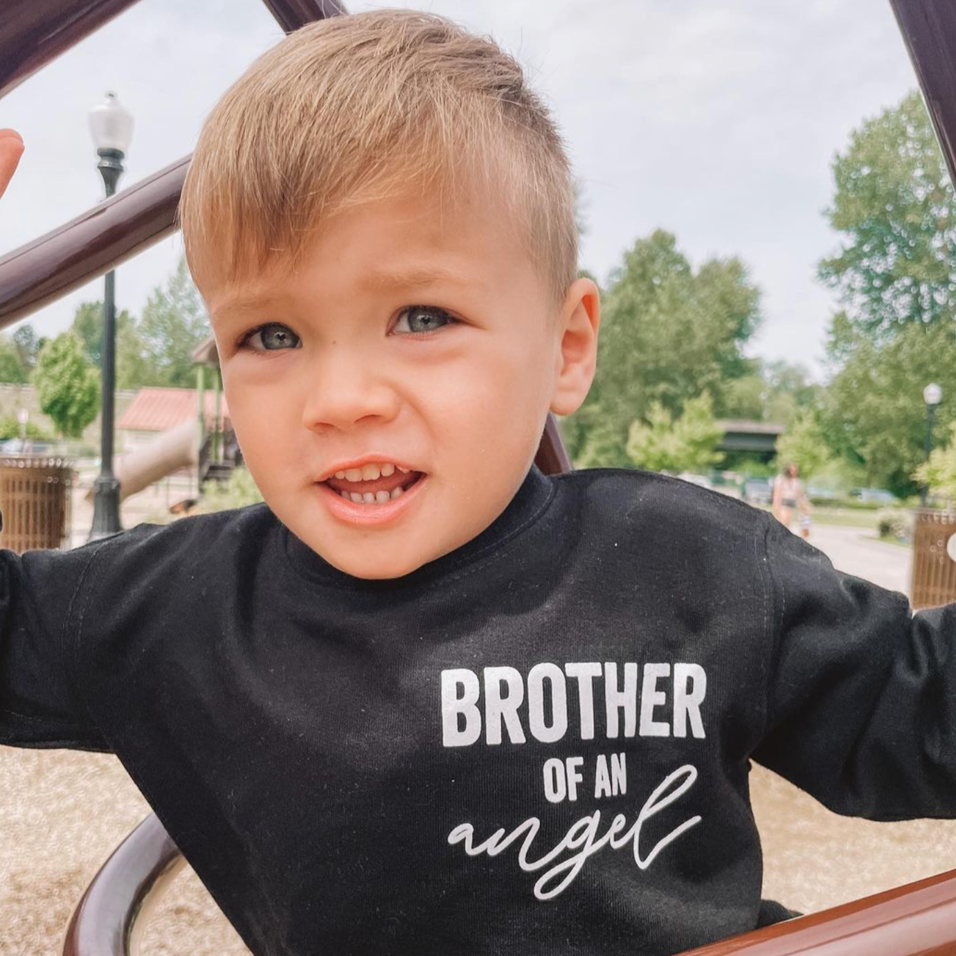 Brother of Angel(s) - Child Sweater Little Mama Shirt Shop