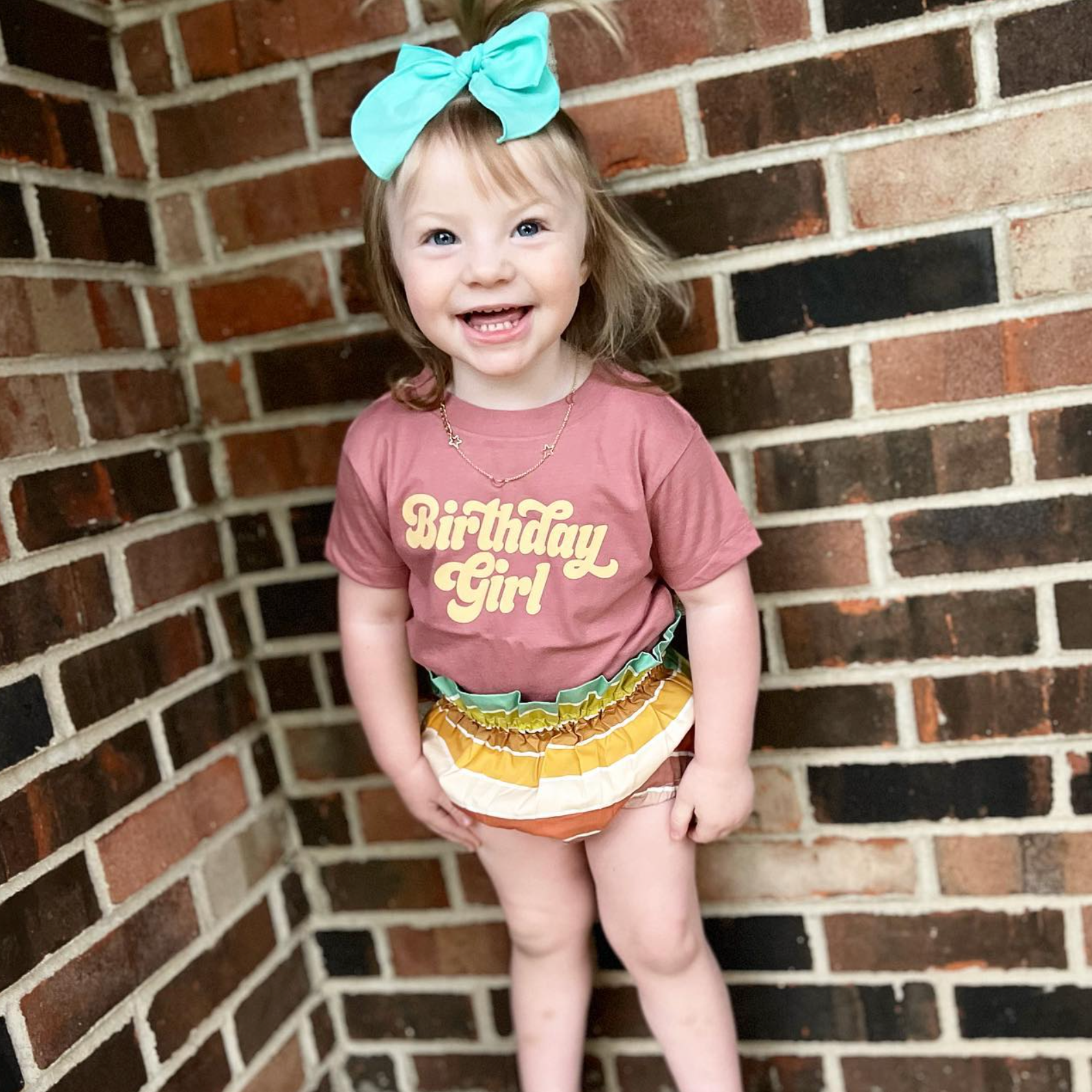 Birthday Girl (Retro) - Child Shirt Little Mama Shirt Shop